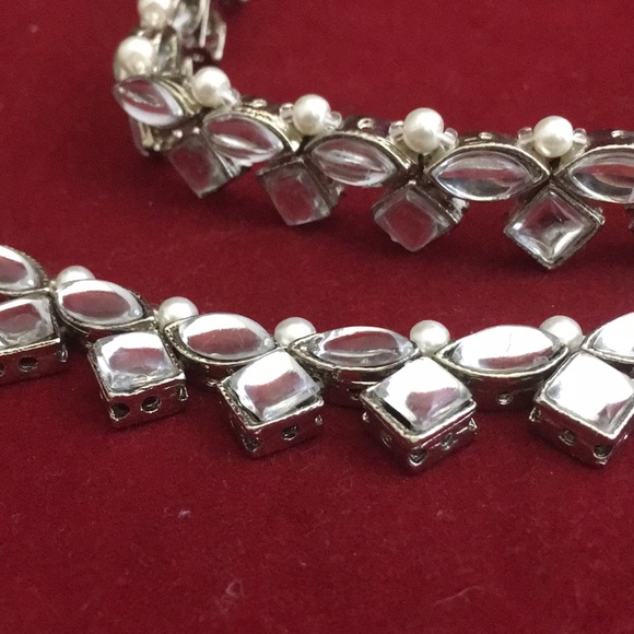 Nwot beautiful pair of anklets silver polish - Picture 2 of 8